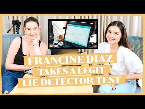 @Francine Diaz TAKES A LEGIT LIE DETECTOR TEST (#ByBea Lie Detector Challenge: Ep.2)| Bea Alonzo
