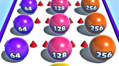 Ball Merge 2048 ! All Levels Gameplay Walkthrough Android, iOS 1