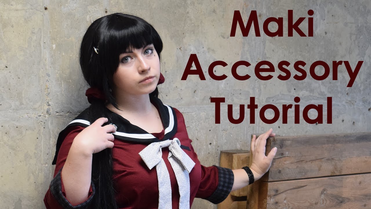 Maki Harukawa Cosplay Tutorial Part 1: Accessories - YouTube