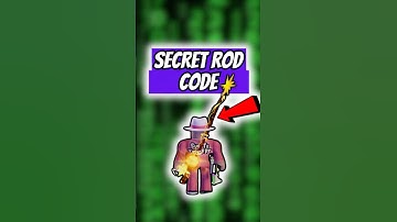 SECRET ROD CODE IN FISCH #fisch #roblox #fischroblox