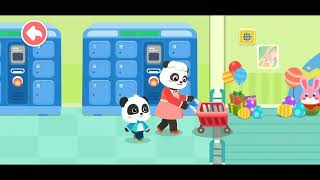 MEMBANTU IBU BELANJA UNTUK ULANG TAHUN AYAH | SUPERMARKET BAYI PANDA | GAME BABYBUS INDONESIA screenshot 5