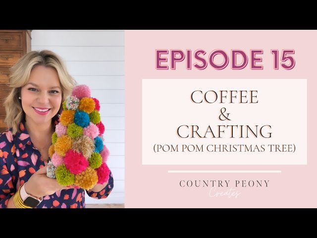 No Need to Water This Pom Pom Christmas Tree Craft • The Simple Parent