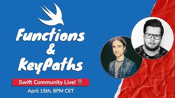 Functions & KeyPaths, Live! 🎙 with @johnsundell1741