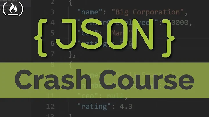 Learn JSON - Full Crash Course for Beginners