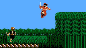 Demon Sword (NES) gameplay 4K