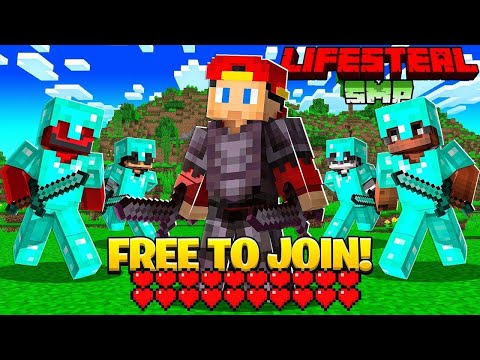 🔴MINECRAFT LIFESTEAL  MULTIPLAYER LIVE SERVER WITH SUBSCRIBER JAVA AND BEDROCK  || MINECRAFT LIVE🔴