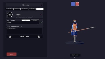 TABS | Making Ancient King and Wizard Sensei in Unit Creator