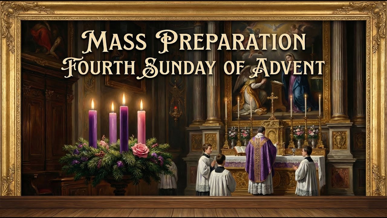 Fourth Sunday of Advent Mass Preparation - YouTube