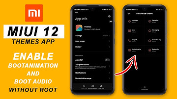 MIUI 12 Global Themes App | Enable Bootanimtaion And Boot Audio Option | MIUI Themes Stable Update