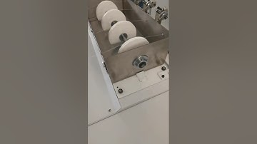 Coreless bobbin thread winder machine testing before shipment #windingmachine