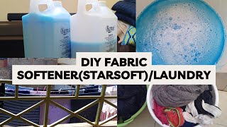 DIY OF HOW TO MAKE FABRIC SOFTENER AT HOME(starsoft)+LAUNDRY/WHERE TO BUY screenshot 4