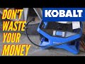 Kobalt 12 Volt and 120 Volt AC  Air Inflator #0791911 Review