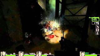 L4d2 Gib fest mode with M60 - New Map "Cold Stream"