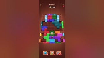 Wood Away Block Puzzle Level 184