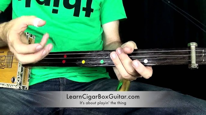 Cigar Box Guitar Lesson - Wicked Game - Kalymi Music