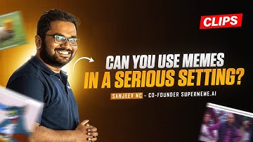 Can you use memes in a serious setting? w/ Sanjeev NC - Co-Founder supermeme.ai