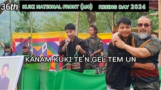 36th KUKI NATIONAL FRONT(MC)RISING DAY 2024(Seiminthang baite ||Kanam kukiten gel tem un )