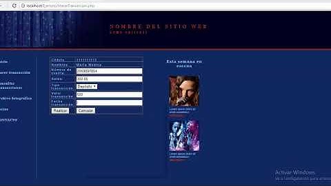 Tutorial PHP y Base de datos MySQL - Ejercicio Práctico