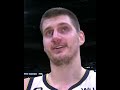 When Jokic Got Distracted By Some Fans After A Game 