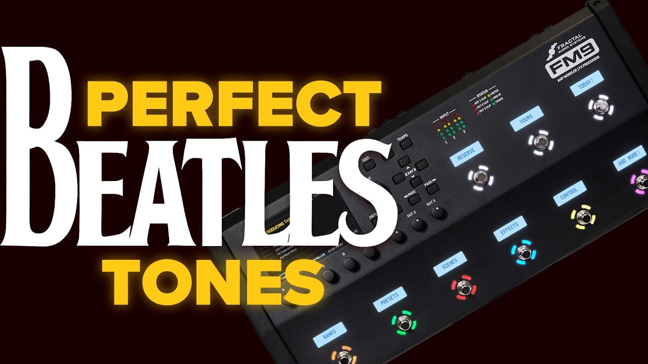 Идеальные гитарные звуки Beatles! | Тур Fractal FM9 Tone Tour с маэстро трибьютов Beatles Джо Бит...