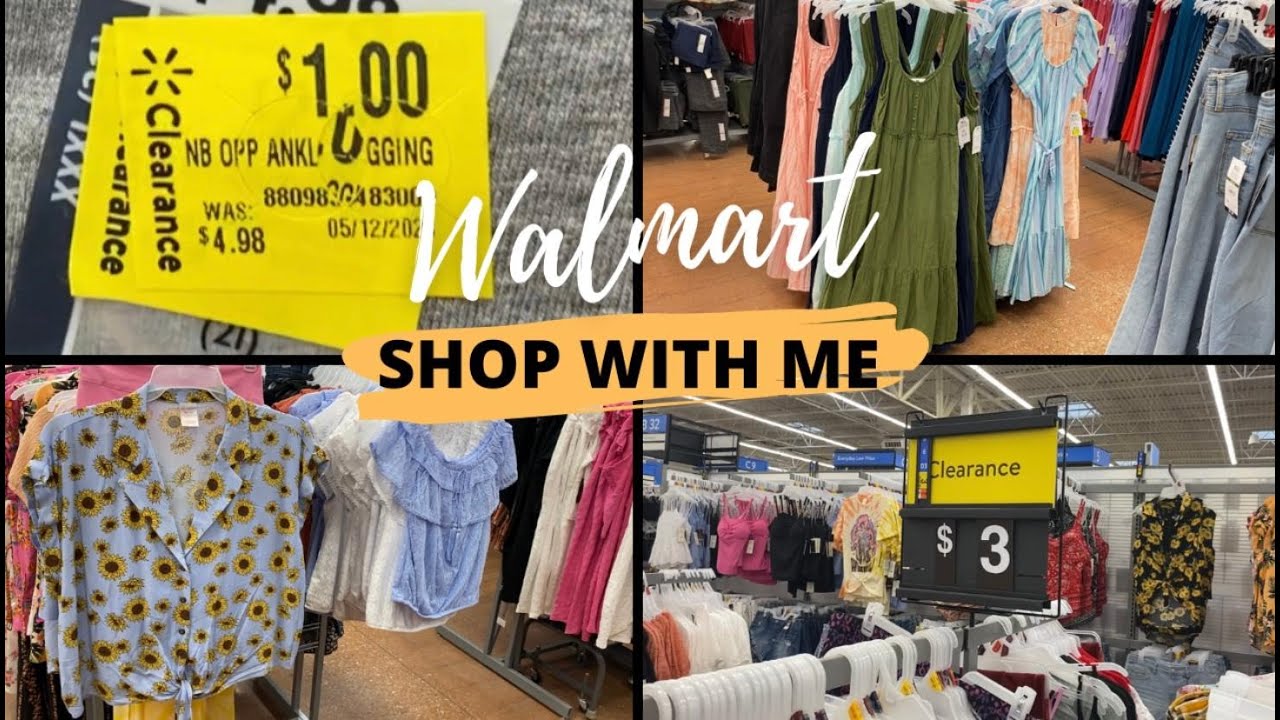 WALMART CLEARANCE CLOTHING THIS WEEK ️ WALMART WOMEN’S CLOTHES SHOP WITH ME ️WALMART CLOTHING