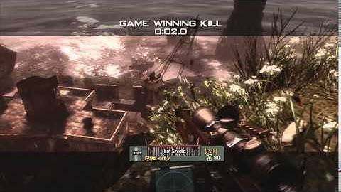 Insane MW3 Out of Map Shot