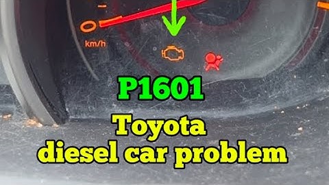 #toyota #P1601 : EEPROM Error - Injector Correction Value, DPF Thermal Degradation Record