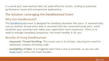 Mastering Serial Port Communication in VB.net with DataReceived Event Handling