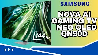 Nova Smart TV Samsung AI Gaming Neo QLED QN90D 2024: Uma Revolução no Mundo dos Games!