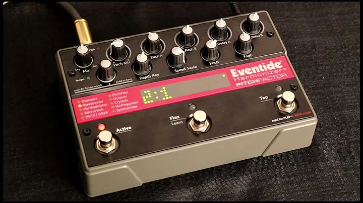 Fine-Tuning Knob Parameters: Eventide Factor Series Stompbox V3 Tutorial 1
