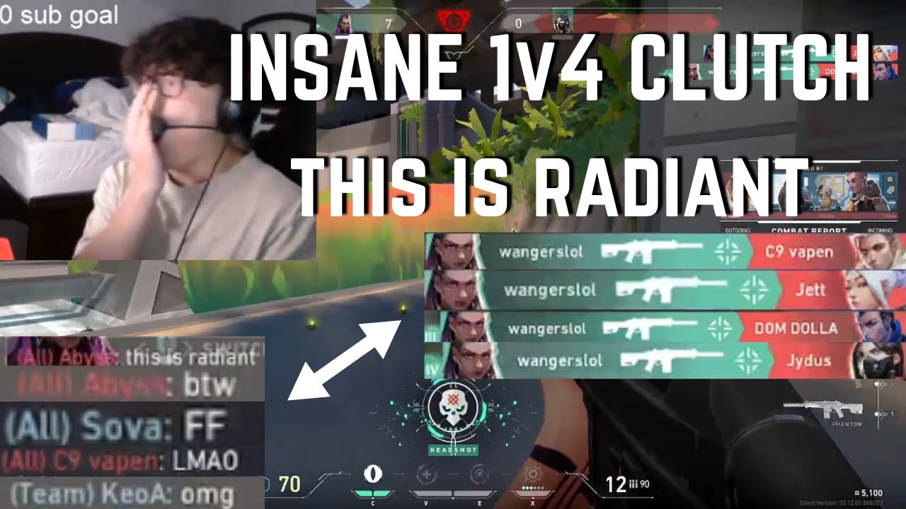 FaZe Shanks REACTS to REYNA INSANE 1v4 CLUTCH... CLEAN | VALORANT Clips