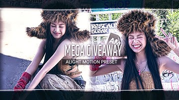Alight Motion Mega Giveaway – CCs + Effects + Shakes + Watermarks