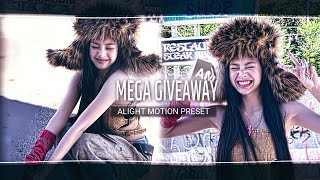 Alight Motion Mega Giveaway – CCs   Effects   Shakes   Watermarks