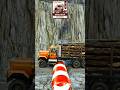 SPINTIRES MUDRUNNER Eps 370. Timber Rig Drags Massive Long-Dump Kraz Over Heavy Speed Bumps