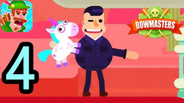 Bowmasters - Gameplay Walkthrough Part 4 - Chang Wu King (iOS)