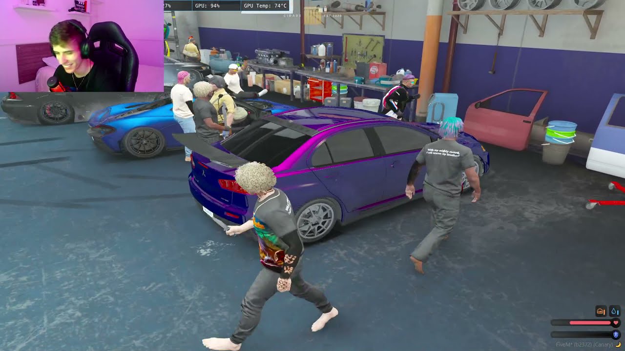 BIRO PASSOU A FACADA NO ALBARA KKKKKKKKKKKKKKK [ GTA RP ]