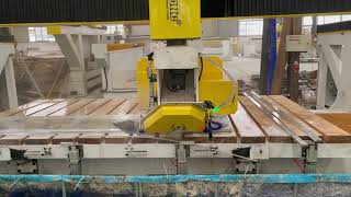 Most Popular 5 Axis CNC Bridge Saw Stone Cutting Machine