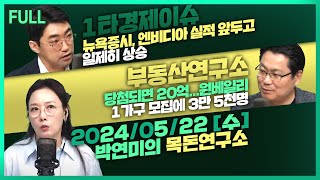 [목돈연구소]  기술주 상승에 뉴욕증시 최고치 경신 / 이더리움 현물 ETF 승인 앞두고 급등 / 20억 조달해야하는 강남 아파트 청약 3만 5000명 몰려 外 240522(수)