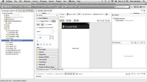 Android Setup and the Crystal Ball Project
