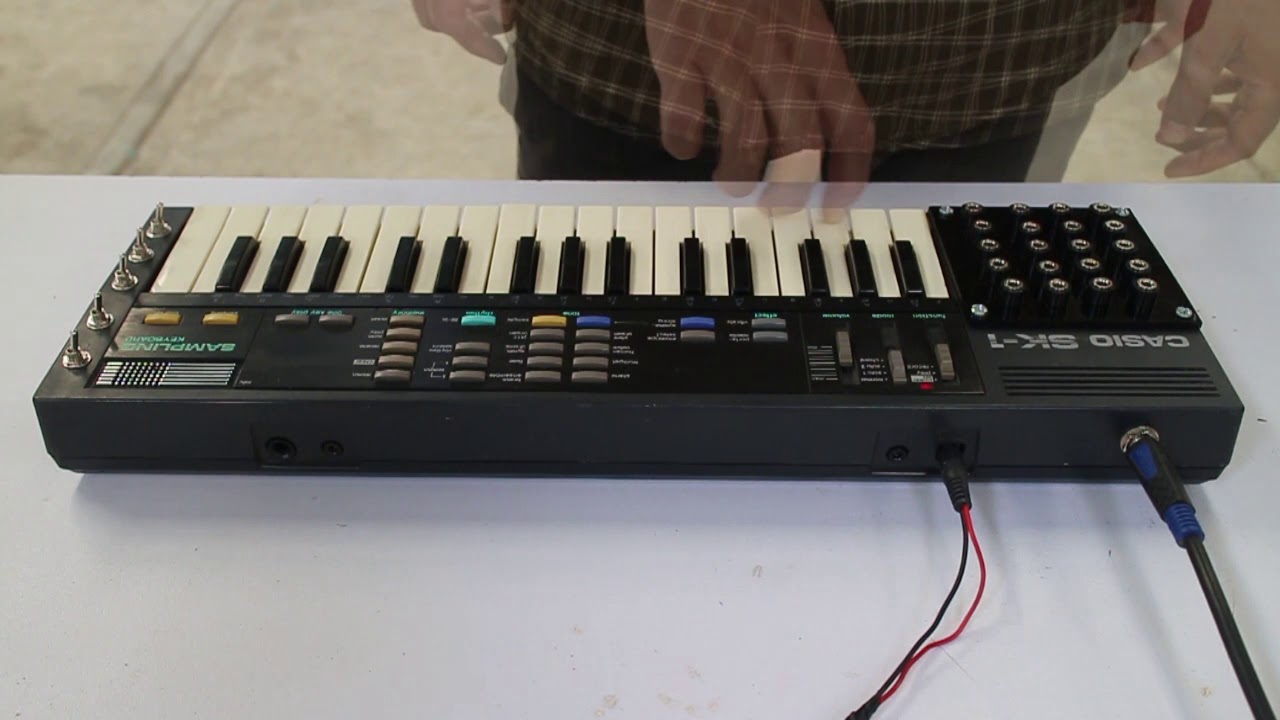 Casio SK 1 Circuit Bending - YouTube