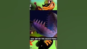 Gex Enter the Gecko Menu #gexenterthegecko #classic #ps1 #nostalgia #duckstation #shorts