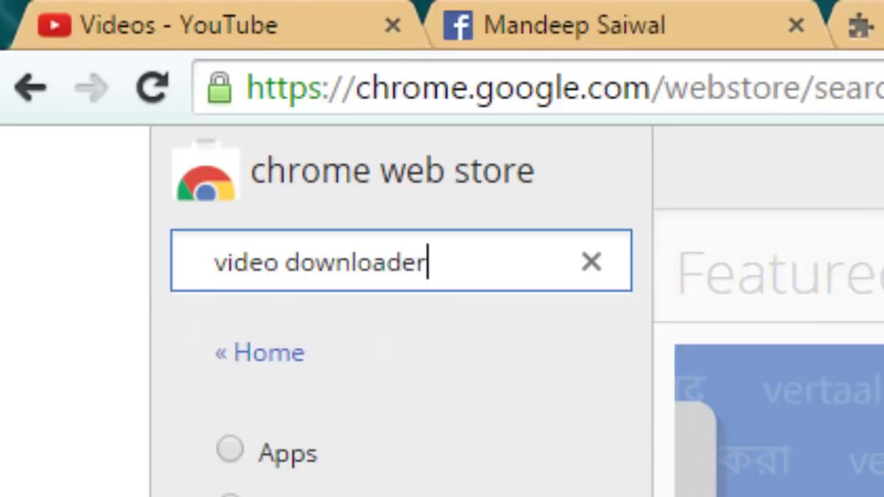 Chrome video downloader Video DownloadHelper for Chrome