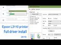 How to install Driver of Epson L3110 printer in Hindi step by step |Scanner driver install 2021