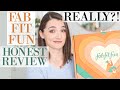 FAB FIT FUN, I'm Disappointed 😒HONEST, NOT-SPONSORED review | The Fall Box 2019 | UNBIASED UNBOXING