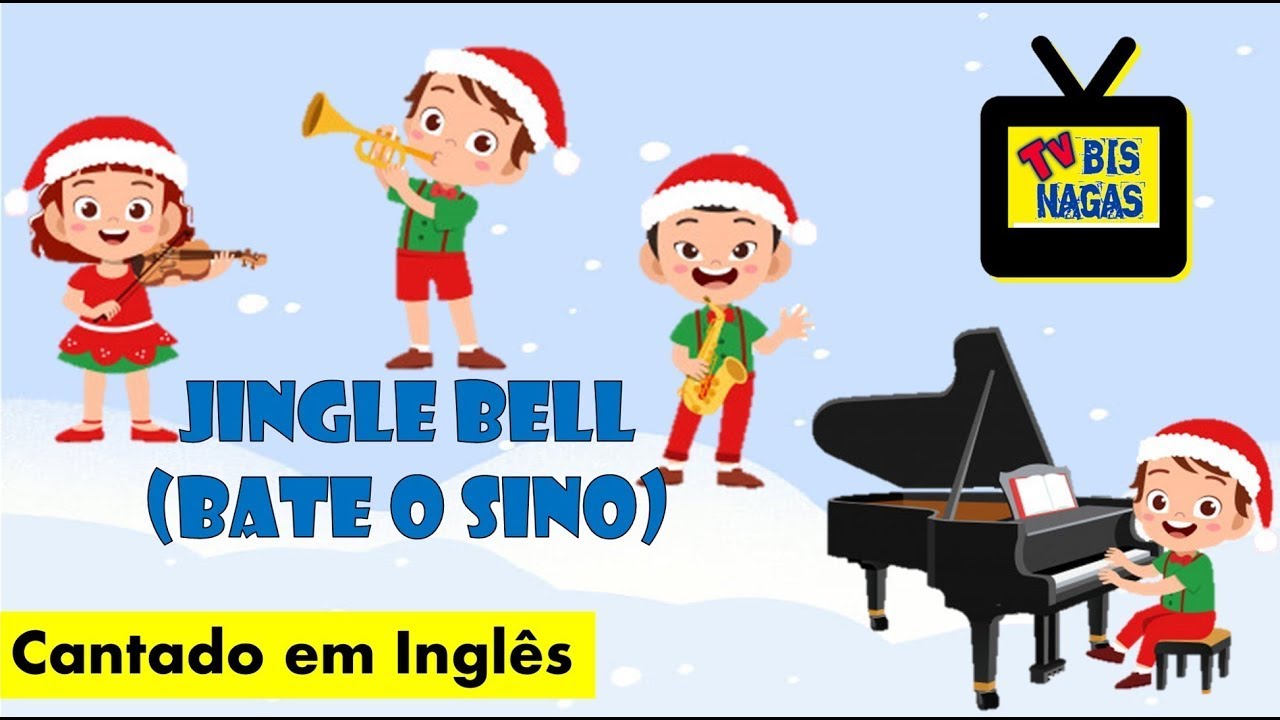 Jingle Bell - Bate o Sino - Vocal Inglês/ Música de Natal 