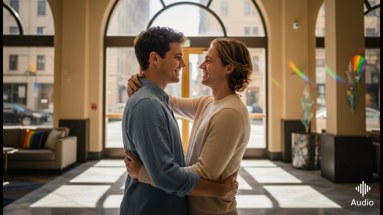 BIGOTS RIDICULED THE GAY PAIR IN LUXE HOTEL—MERE HOURS LATER, RAINBOW COLORS SOARED IN THEIR TRIBUTE