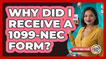 Why Did I Receive a 1099-NEC Form?