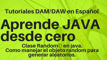 ❤️ Aprende utilizar la clase Random() en java  👈🏼