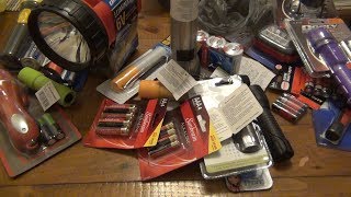 What Is The Best Dollar Store Flashlight?  (Part 1 Of 2) The Options...