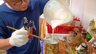การสร้างโมเดลอาหารปลอม Unagi Donburi ที่เหมือนจริง - ช่างฝีมือด้านอาหารพลาสติก